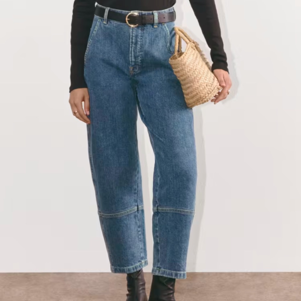 Everlane utility barrel Jeans